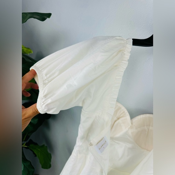 Alamour the Label Katina White Midi  Dress - Picture 8 of 8